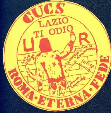 adesivo lazio ti odio