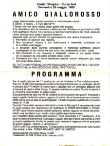coreografia 1989 volantino